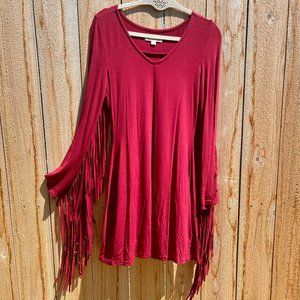 Idyllwind "I Feel Like Dancing" Cowgirl Western Fringed Party Dress (XS)